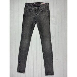 Kill City Size 26 Womens Jeans Black Junkie Fit Stretch Low Rise